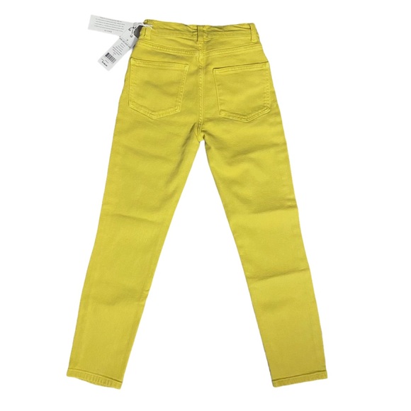 NWT French Connection Dark Citron Skinny Jeans - Picture 3 of 10
